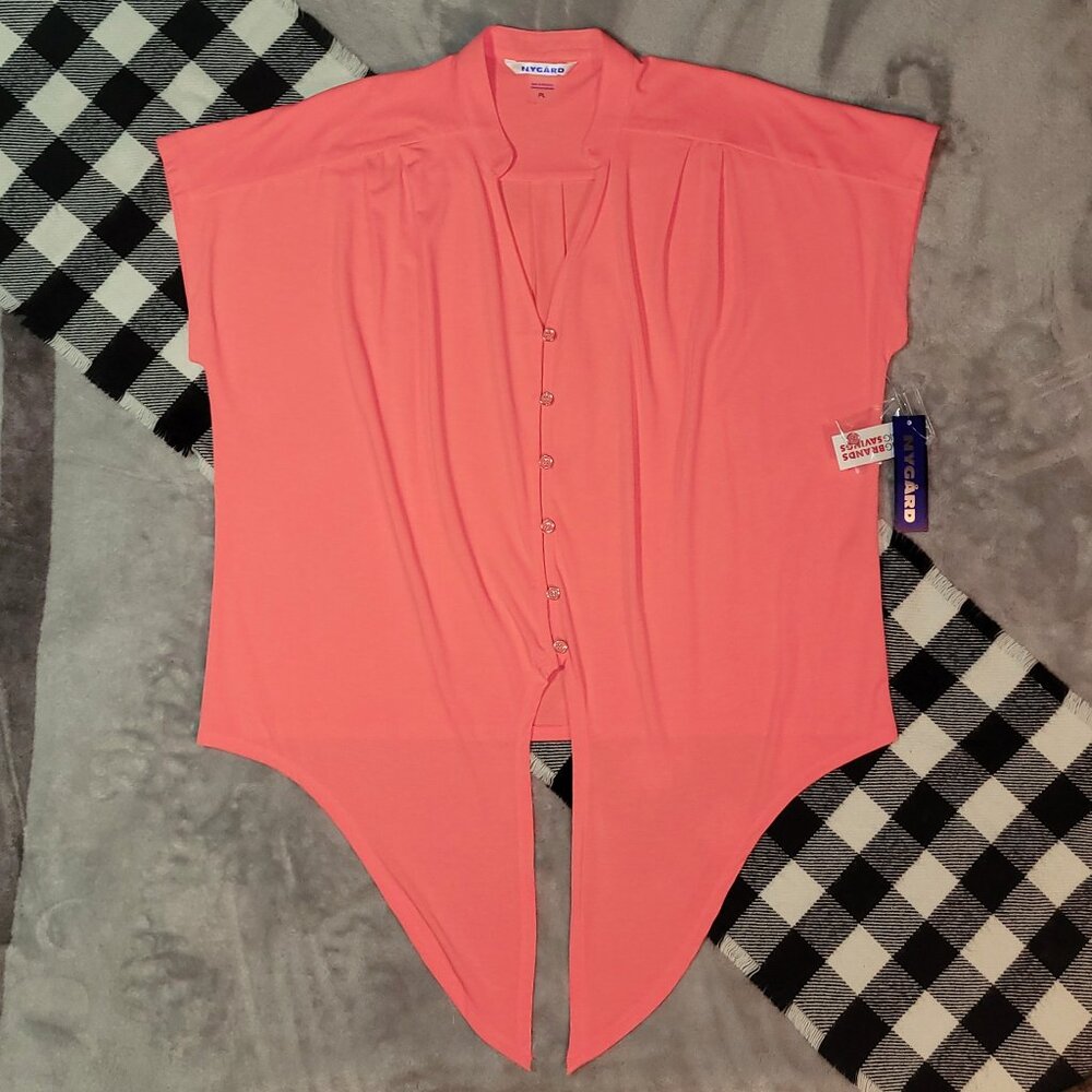 LP | Nygård | Coral Knot Sleeveless Blouse